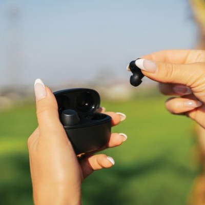 Auriculares inalámbricos reciclados promocionales